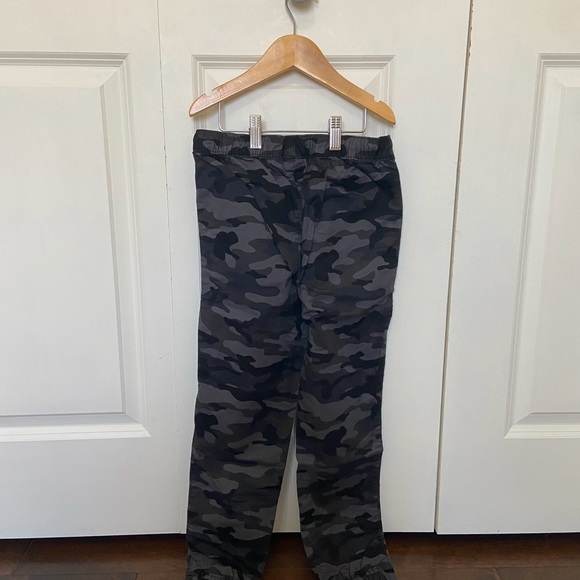 GAP Kids Boys Everyday Camo Print Draw String Pull On Jogger Pants - Picture 6 of 6